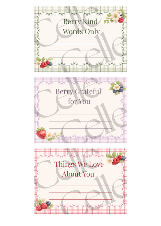 A Berry Sweet Birthday Wishes Template