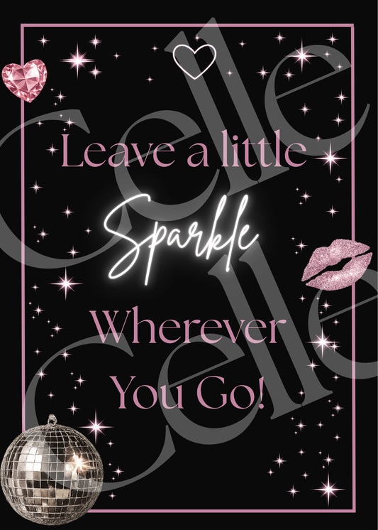 Main Character at Midnight Sparkler Template
